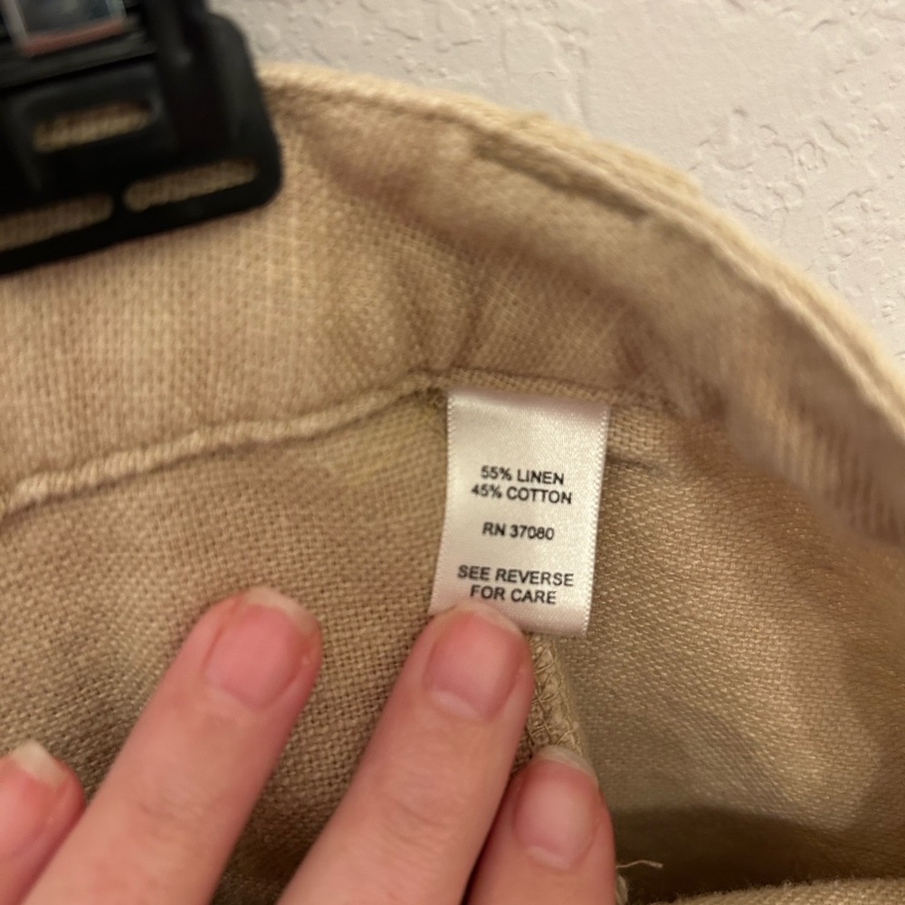 Cato Beige Skirt with Pockets - Picture 5 of 10